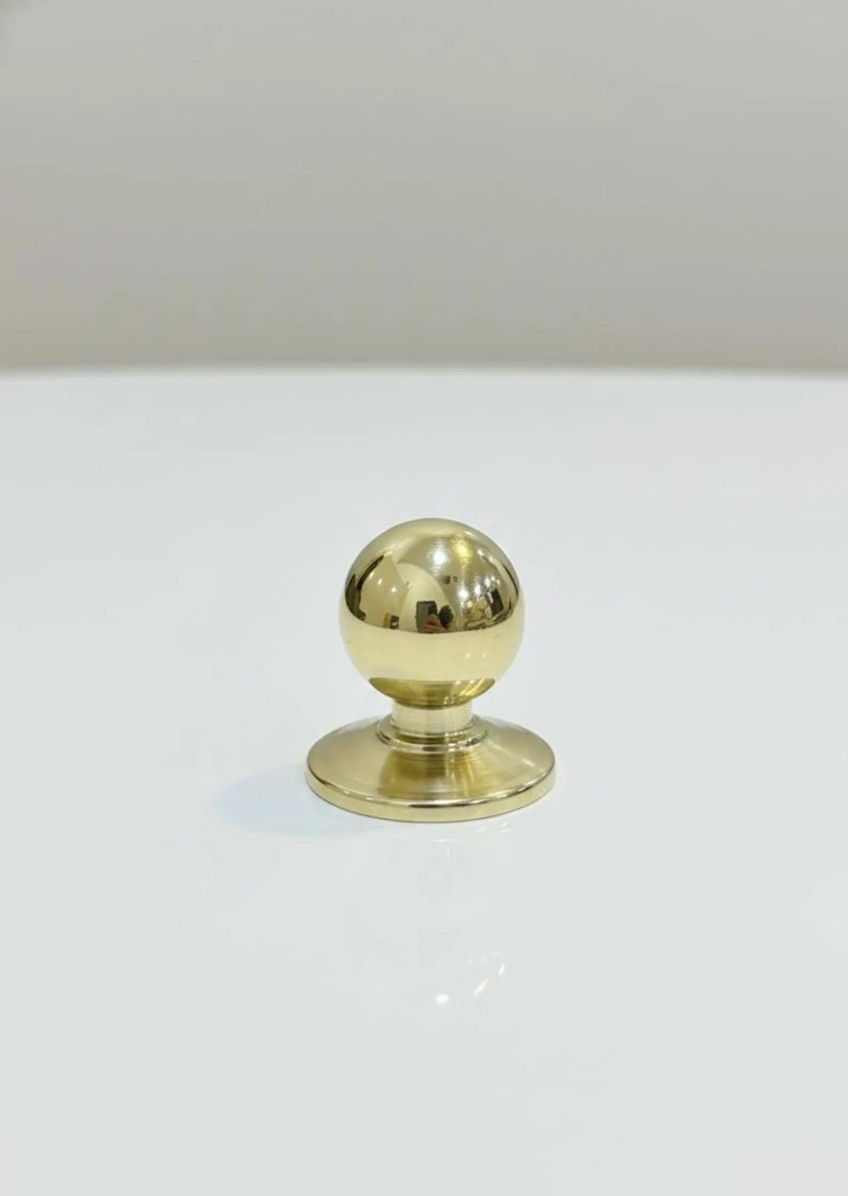 Unlacquered Brass Round Cabinet Knobs – Solid Brass Drawer Knobs