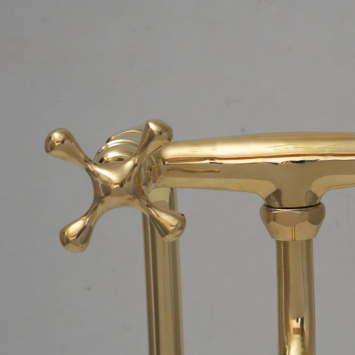 Solid Brass Kitchen Faucet - Unlacquered Brass Faucet