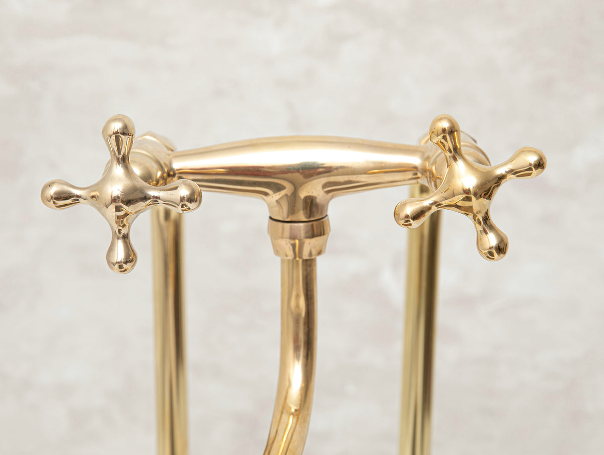 Elephant Trunk Spout Brass Kitchen Faucet