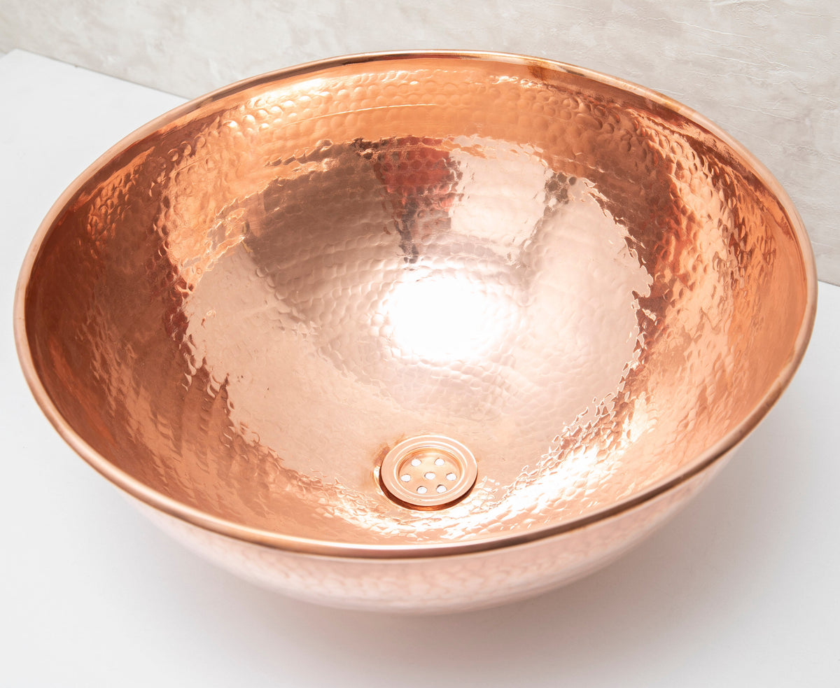 Copper Vanity Vessel Sink