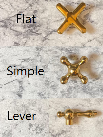 Unlacquered Brass Bathroom Faucet - Antique Brass Wall Mount Faucet