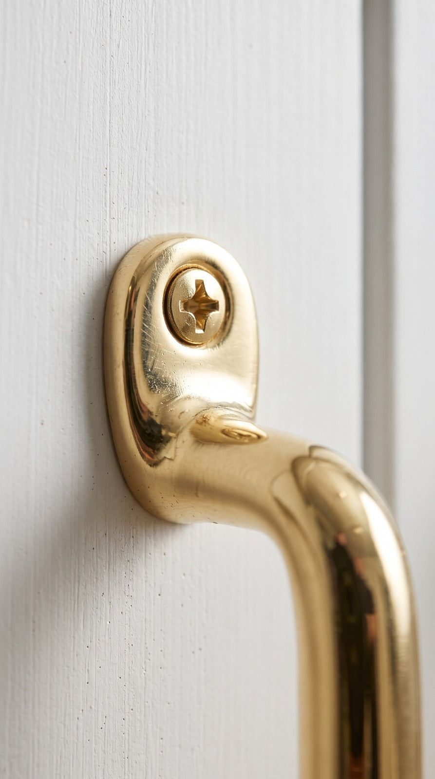 Solid Unlacquered Brass Cabinet Pulls