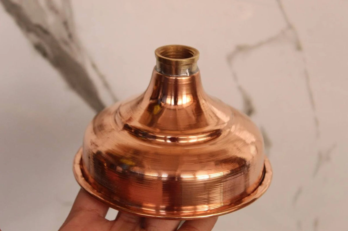 Rain Shower Head, Copper Showerhead, Round Showerhead, Works Outdoor