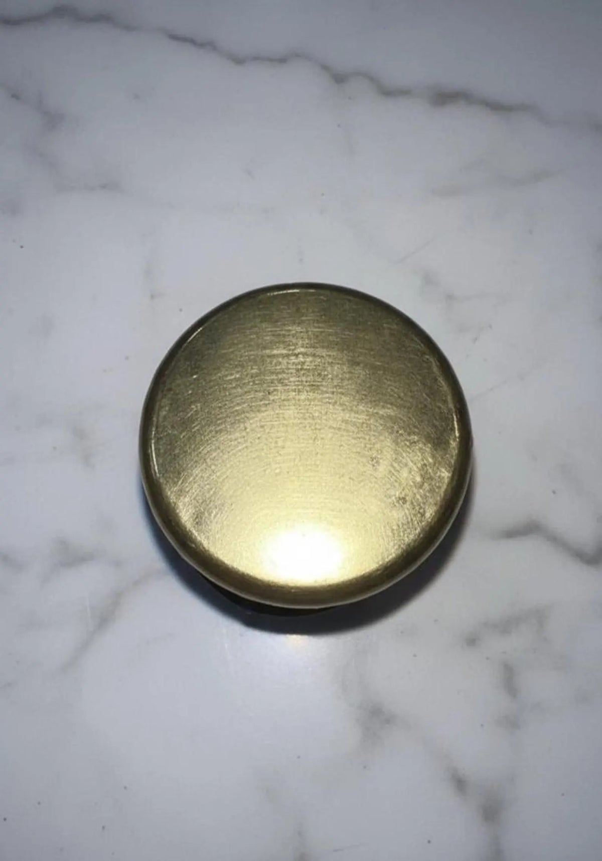 Unlacquered Brass Sink Hole Cover – Faucet Hole Plug for Kitchen and Bathroom Accessory