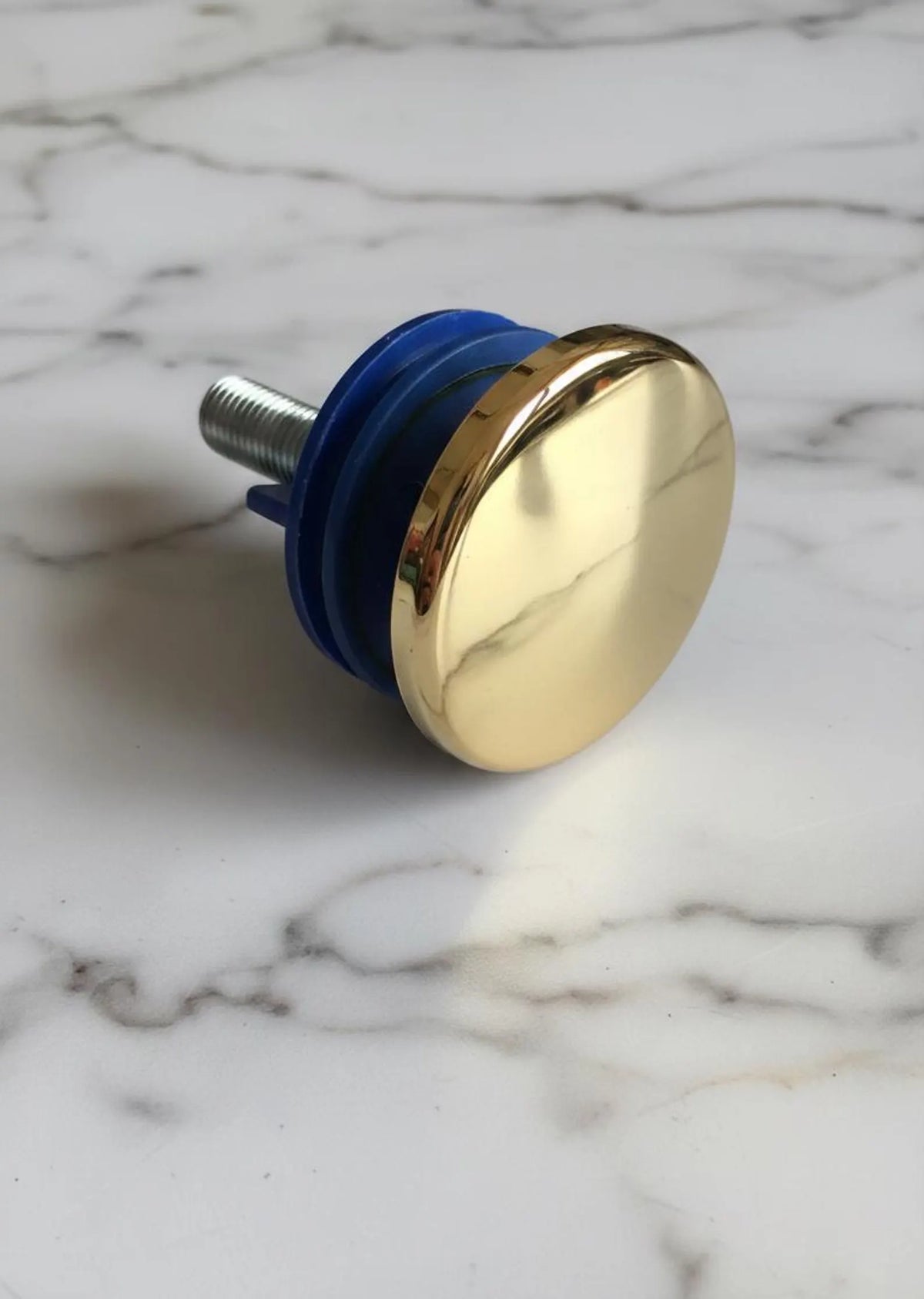 Unlacquered Brass Sink Hole Cover – Faucet Hole Plug for Kitchen and Bathroom Accessory