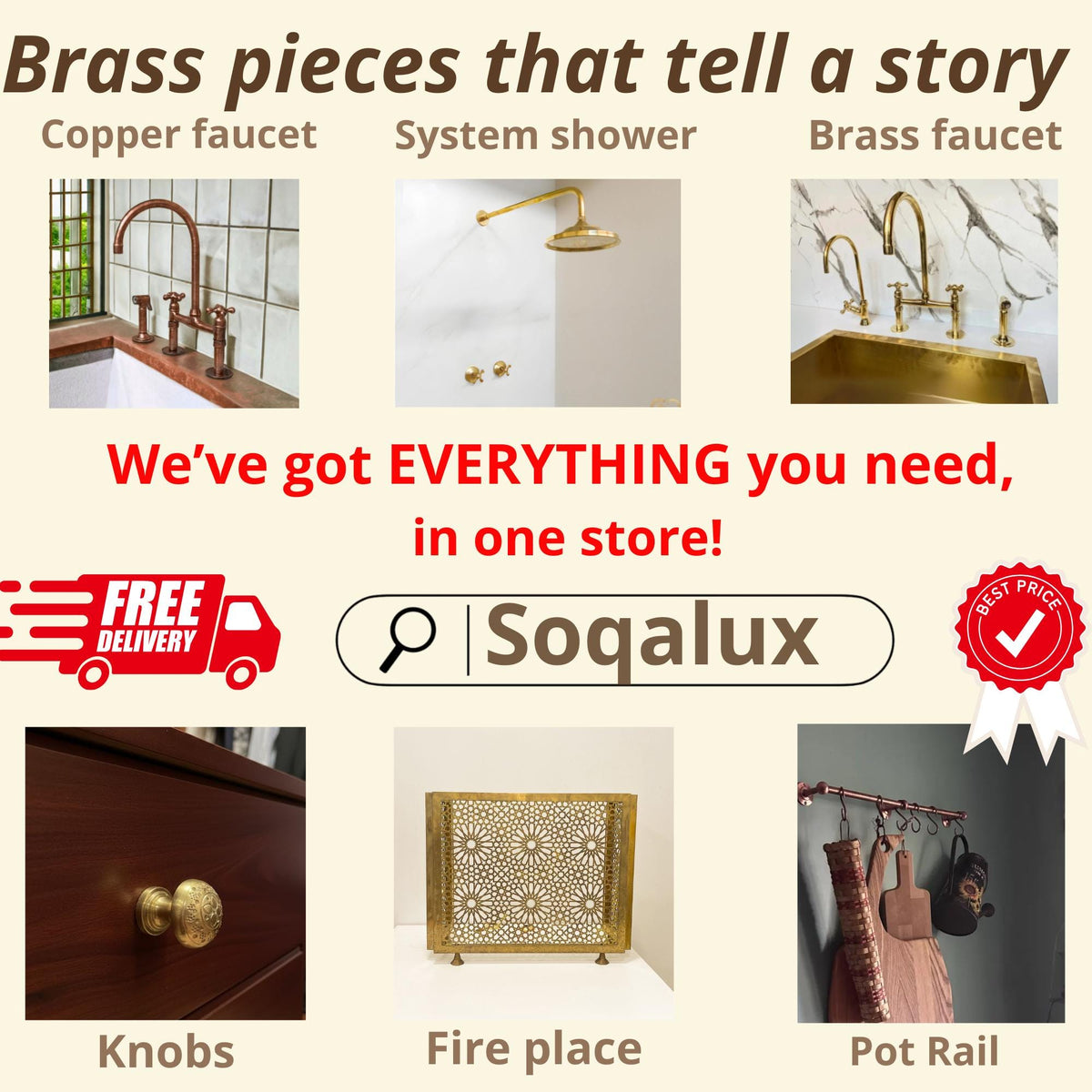 Unlacquered Brass Shower Towel Rack, Wall-Mounted Bathroom Organize.
