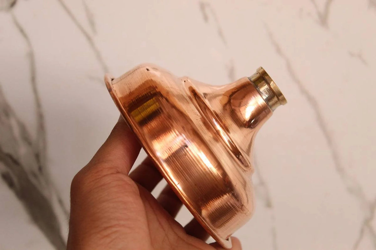 Rain Shower Head, Copper Showerhead, Round Showerhead, Works Outdoor
