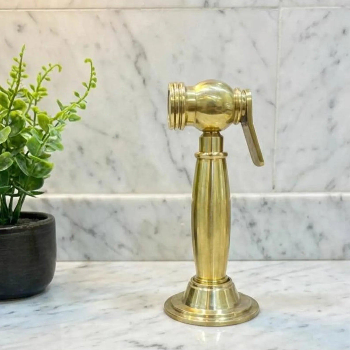 Solid Brass Kitchen Hand Sprayer, Side Sprayer
